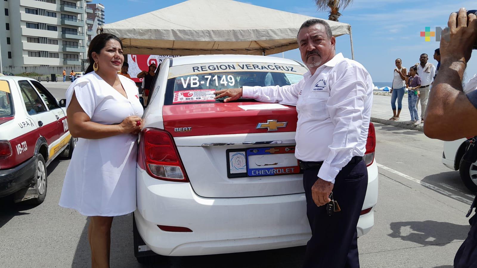 Gremio de taxis en Veracruz-Boca del Río piden acuerdo con próximo gobierno para incrementar tarifas