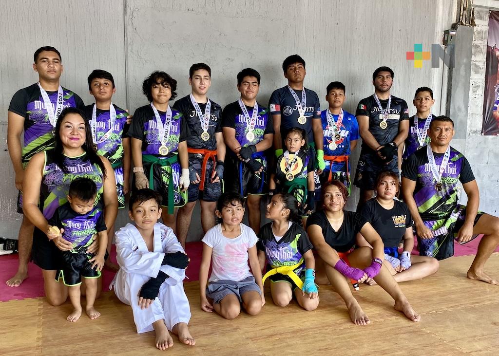 Academia MK Fighters de Coatzacoalcos destaca en Torneo Regional del Sur