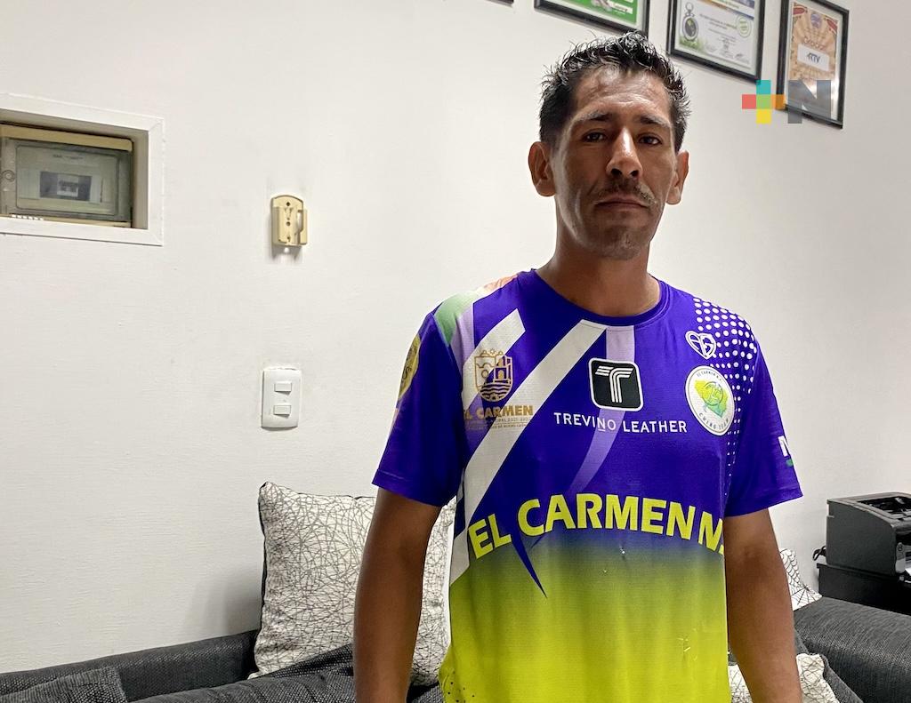 Paratleta de Coatza, Emmanuel Sedglach competirpa en Ultramaratón Mar del Plata