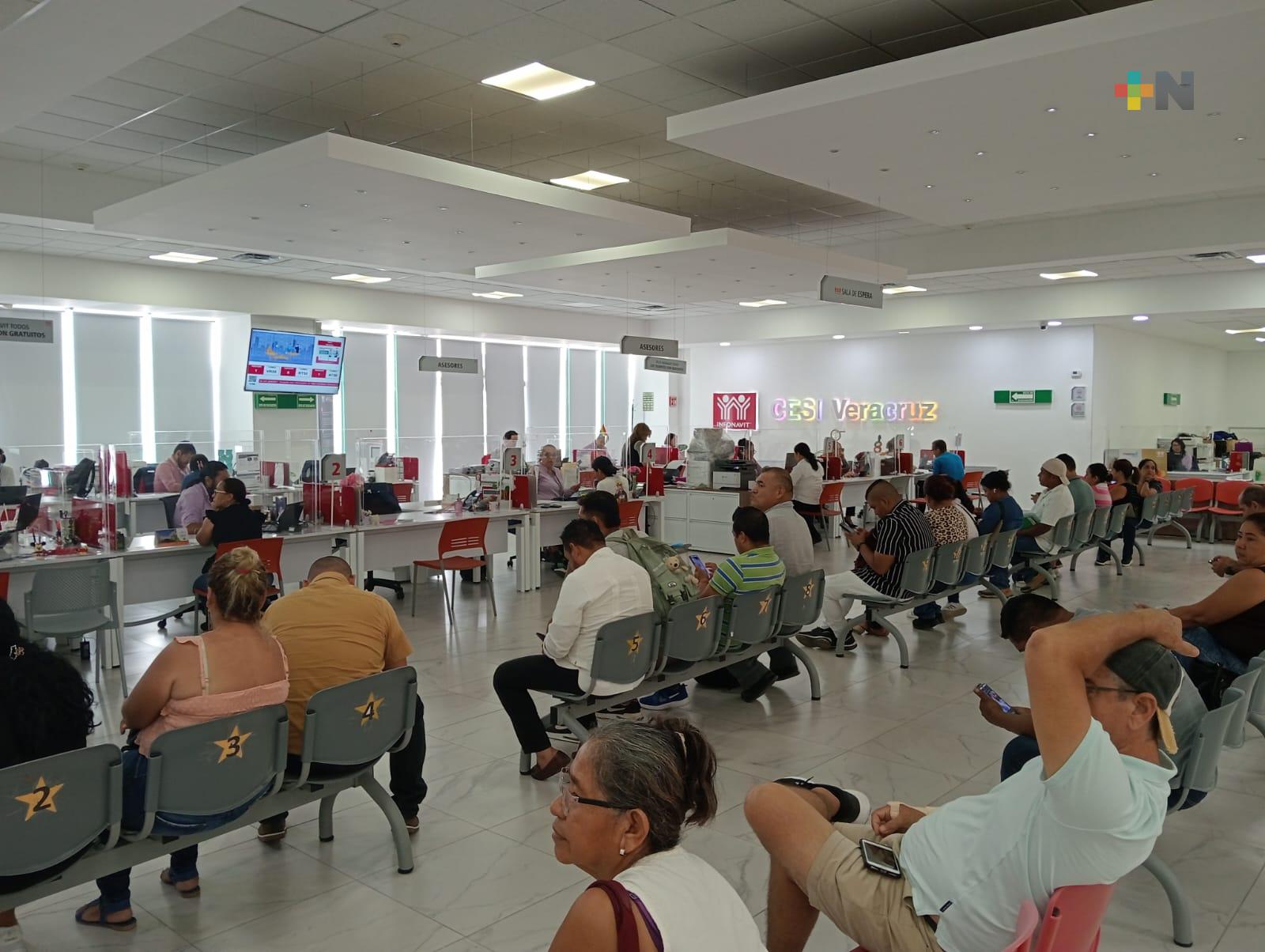 Más de 84 mil veracruzanos beneficiados con un crédito de Infonavit