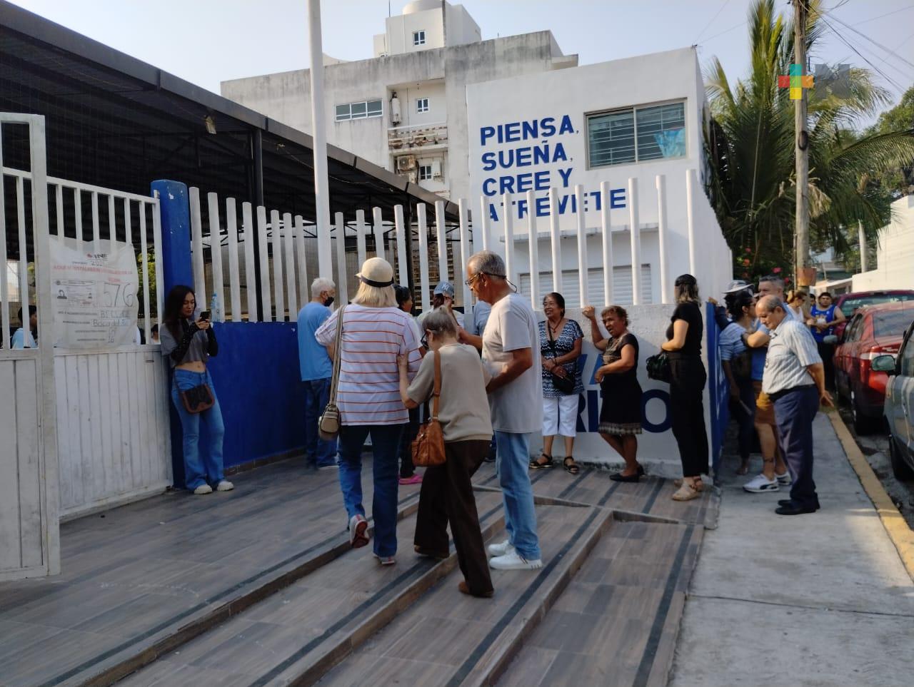 Retraso en casilla «El Morrito» porque funcionarios no llegaron