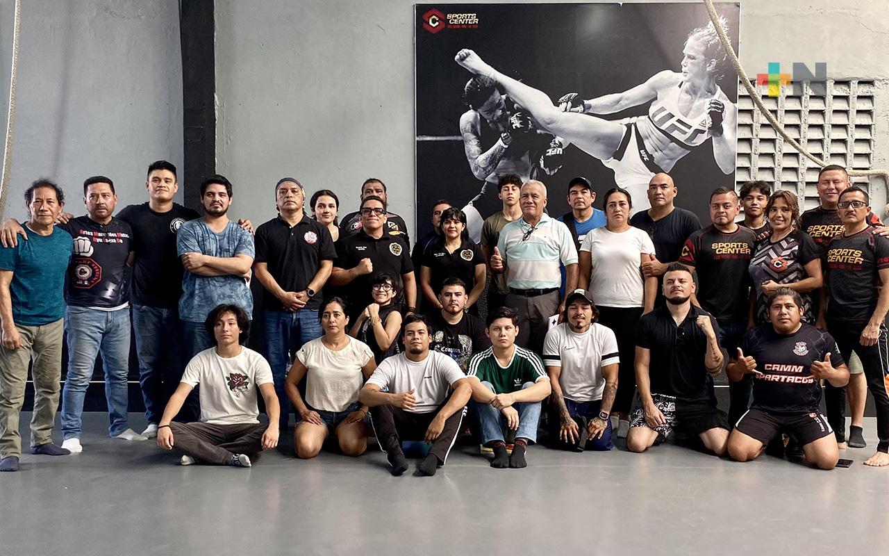 Exitoso curso de jueces y entrenadores de Artes Marciales Mixtas en Coatzacoalcos