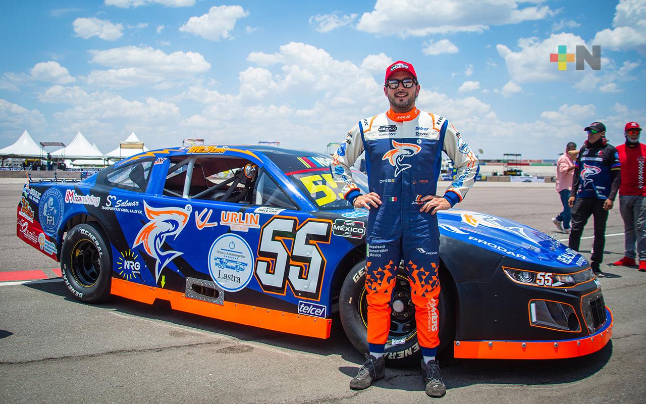 Julio Rejón y GGG Racing Team, obtuvieron Top-10 de NASCAR México Series