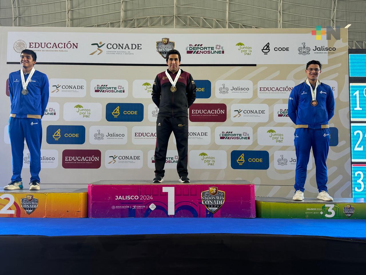 Oro para Veracruz en natación varonil de  Nacionales Conade