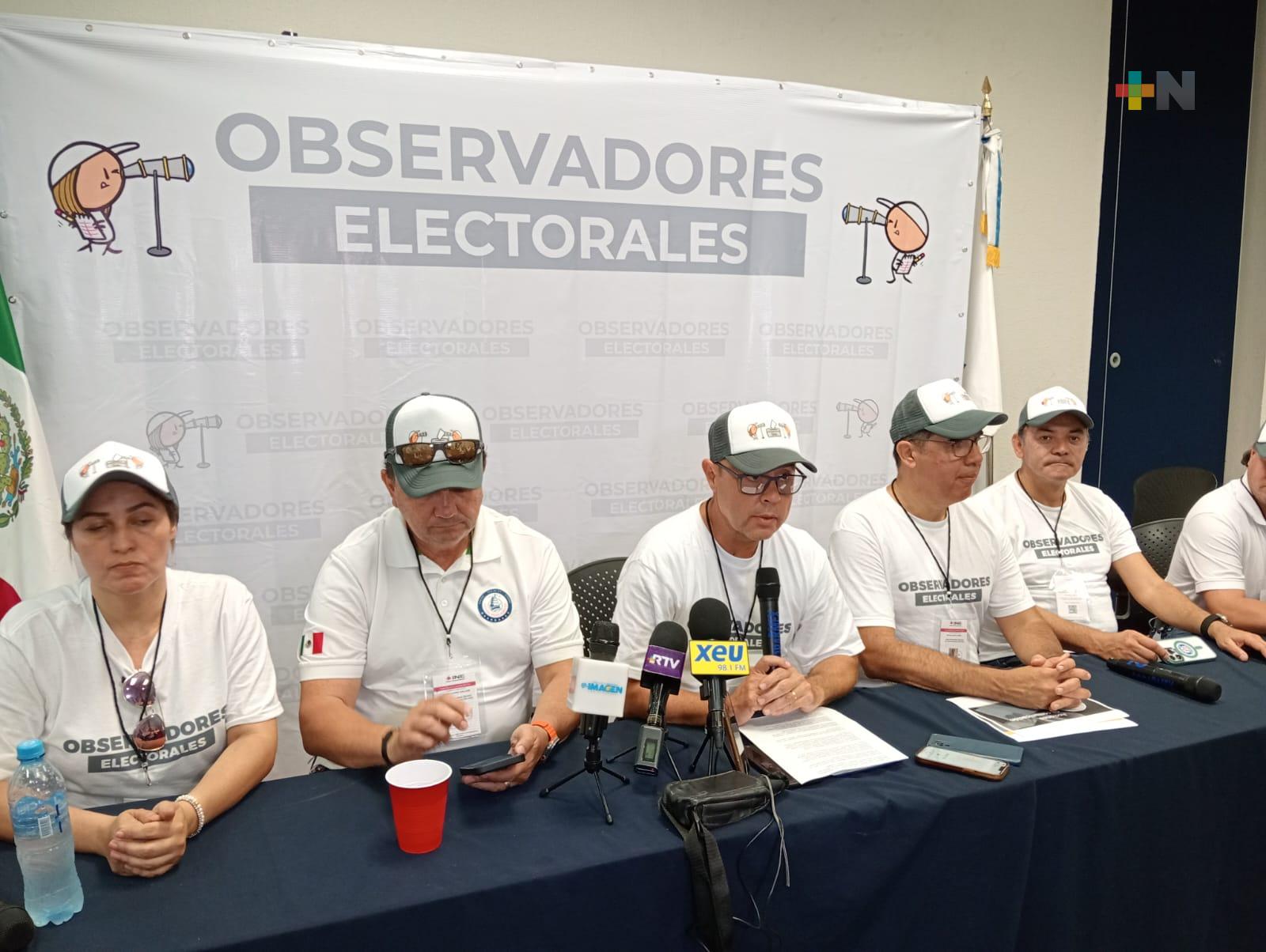 Coparmex tiene 120 observadores electorales en el estado de Veracruz