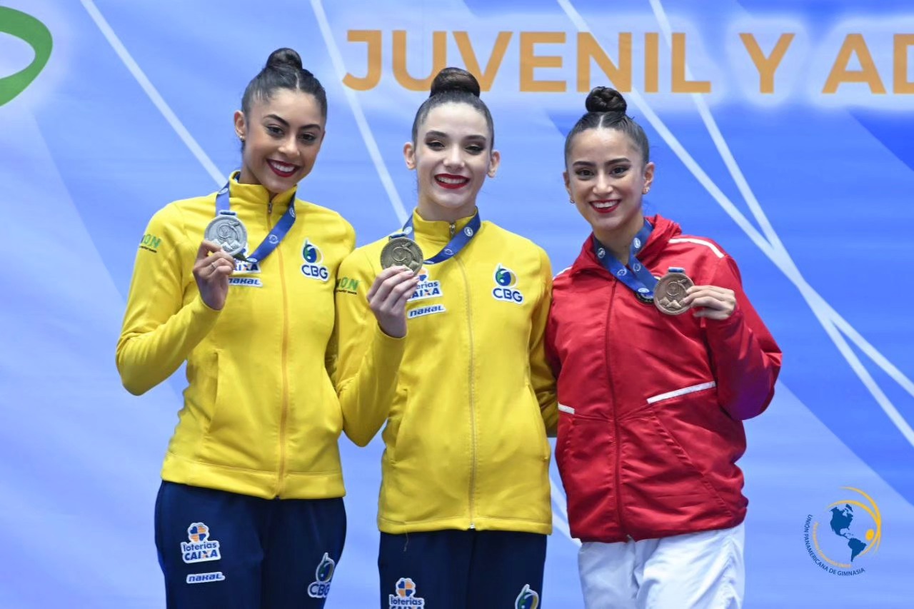 Marina Malpica ganó bronce en torneo panamericano de gimnasia rítmica