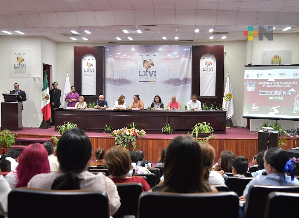 En el Congreso local realizan festival de oratoria “Soñando con la palabra”