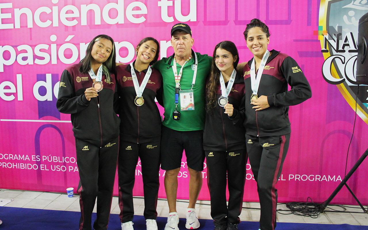 Jornada dorada para Veracruz en natación de Nacionales Conade