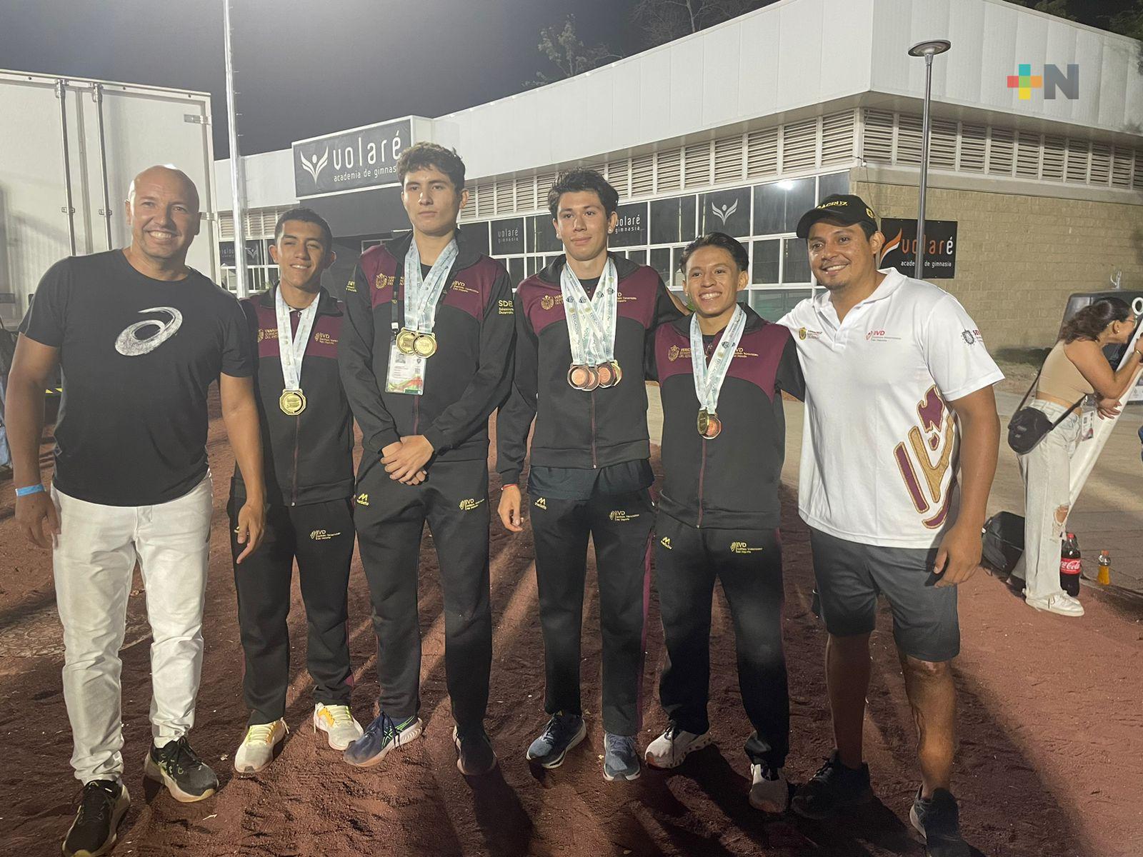 Consigue atletismo veracruzano 10 oros en  Nacionales Conade