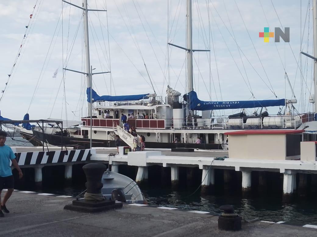 Buque uruguayo Capitán Miranda recibirá a visitantes durante su estadía en el puerto