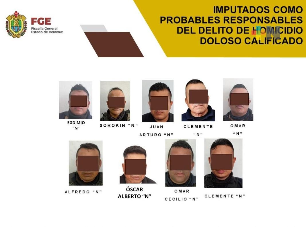 Imputados policías de San Andrés Tuxtla como probables responsables de homicidio doloso calificado