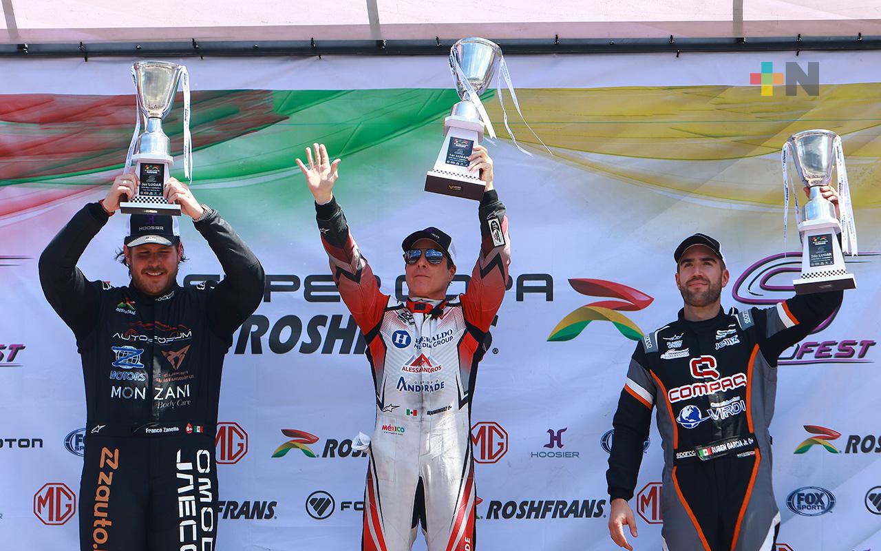 Mario Domínguez y Jorge de la Parra se impusieron en la GTM Pro 1 de la Súper Copa