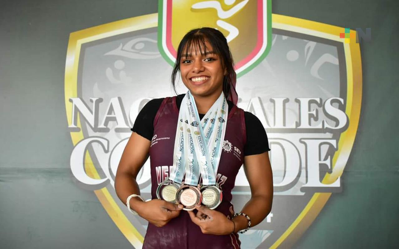 Cierra Veracruz con 29 preseas en Levantamiento de Pesas de Nacionales Conade