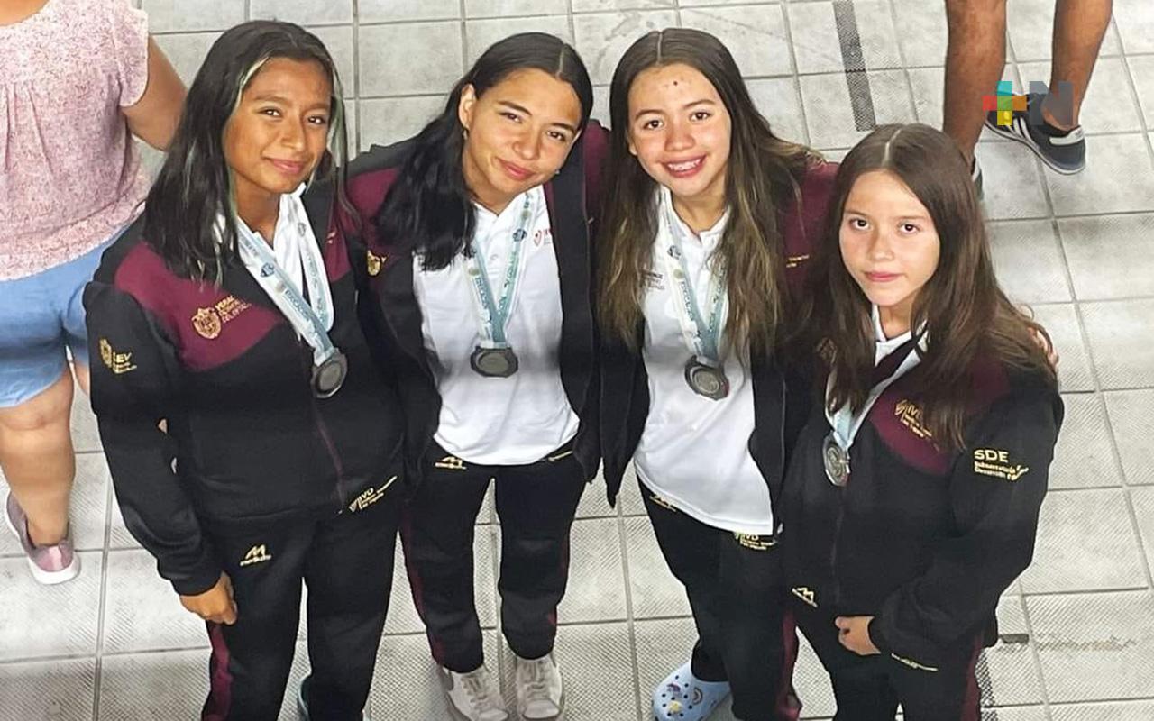 Veracruz suma ocho medallas en la natación de los Juegos Nacionales CONADE