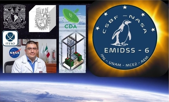 Probarán nuevo módulo espacial mexicano “EMIDSS-6” en misión de NASA