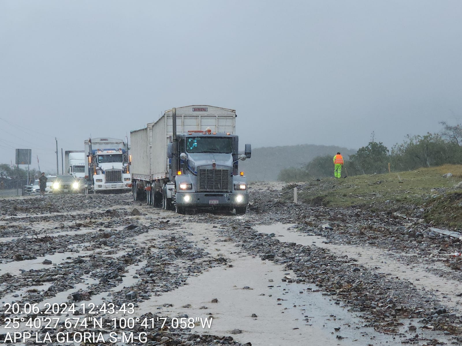 Red Federal de Carreteras sin afectaciones graves por tormenta tropical «Alberto»: SICT