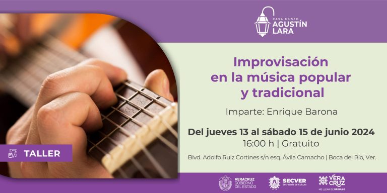 Aprende el arte de la improvisación musical en la Casa Museo Agustín Lara