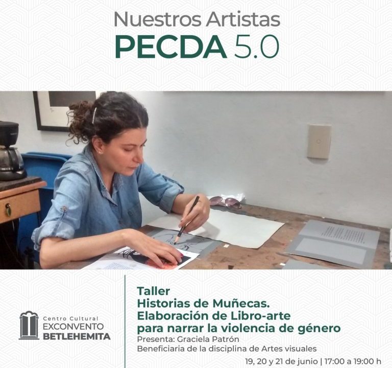 Presentan taller para narrar la violencia de género en el Exconvento Betlehemita