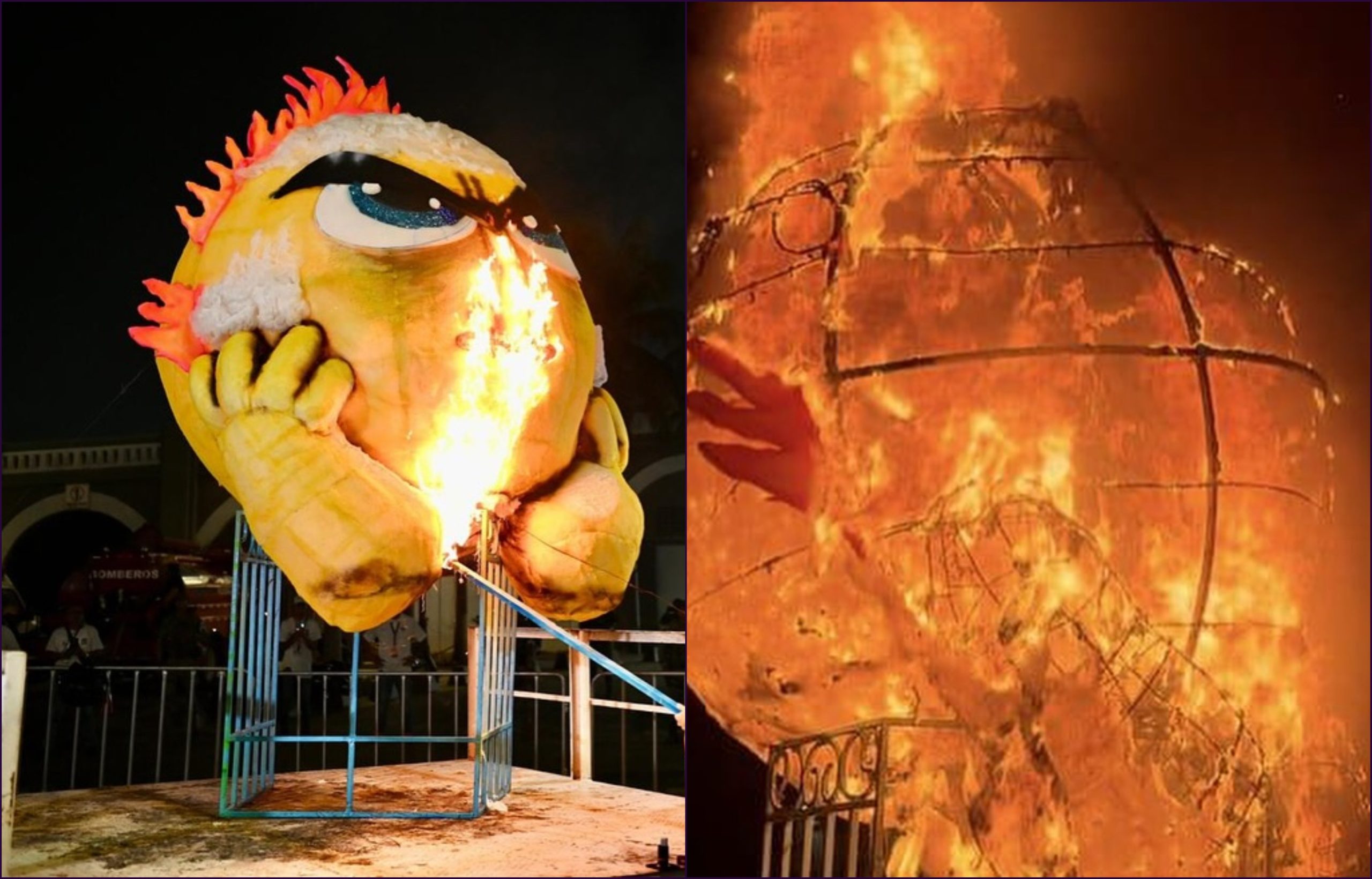 Con la quema del Mal Humor inició el carnaval de Veracruz 2024