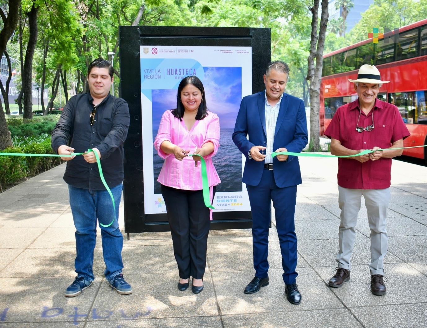 Con exposición fotográfica promocionan Región Huasteca en CDMX