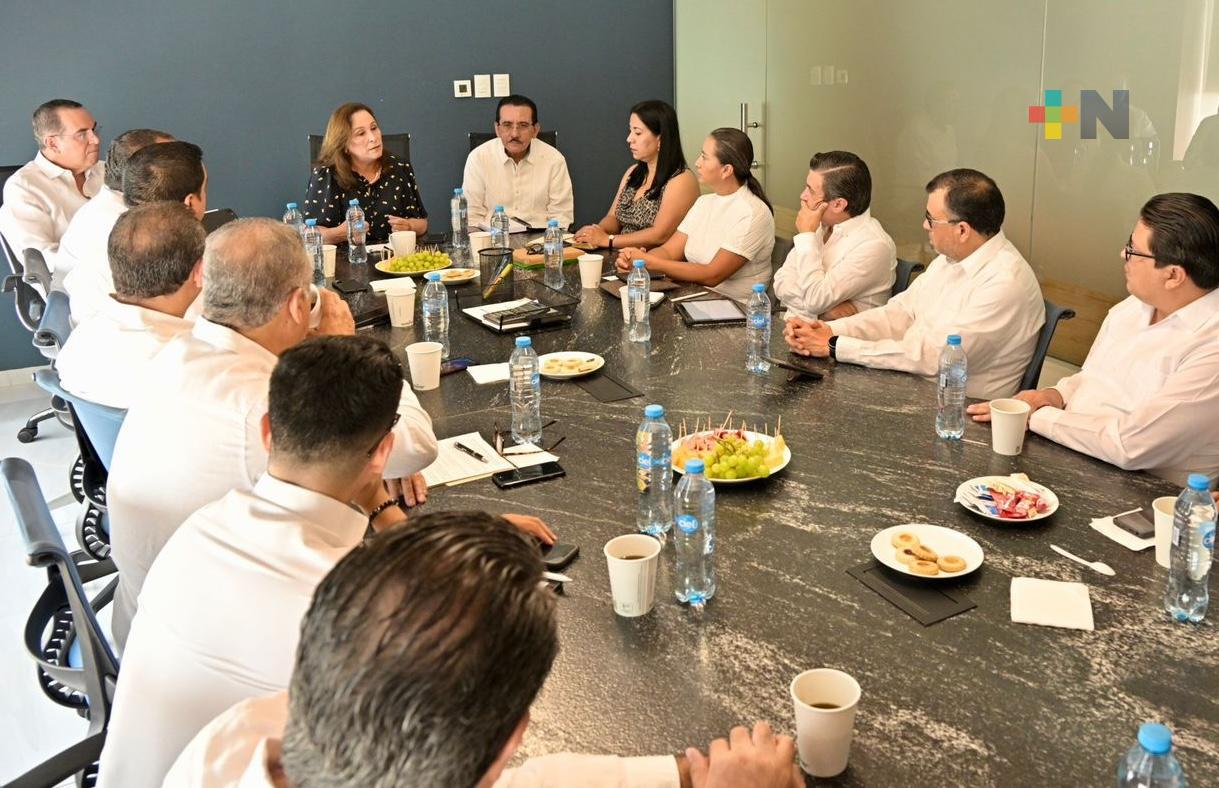 Rocío Nahle recibe al Consejo Coordinador Empresarial del Estado
