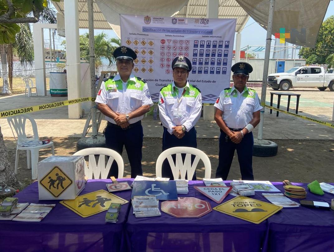 Participa SSP en Feria Infantil del Aprendizaje en el sur de la entidad