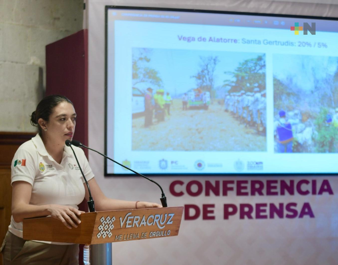 Colaboración con ayuntamientos y bolsa de 50 mdp permitió liquidación de 68 incendios