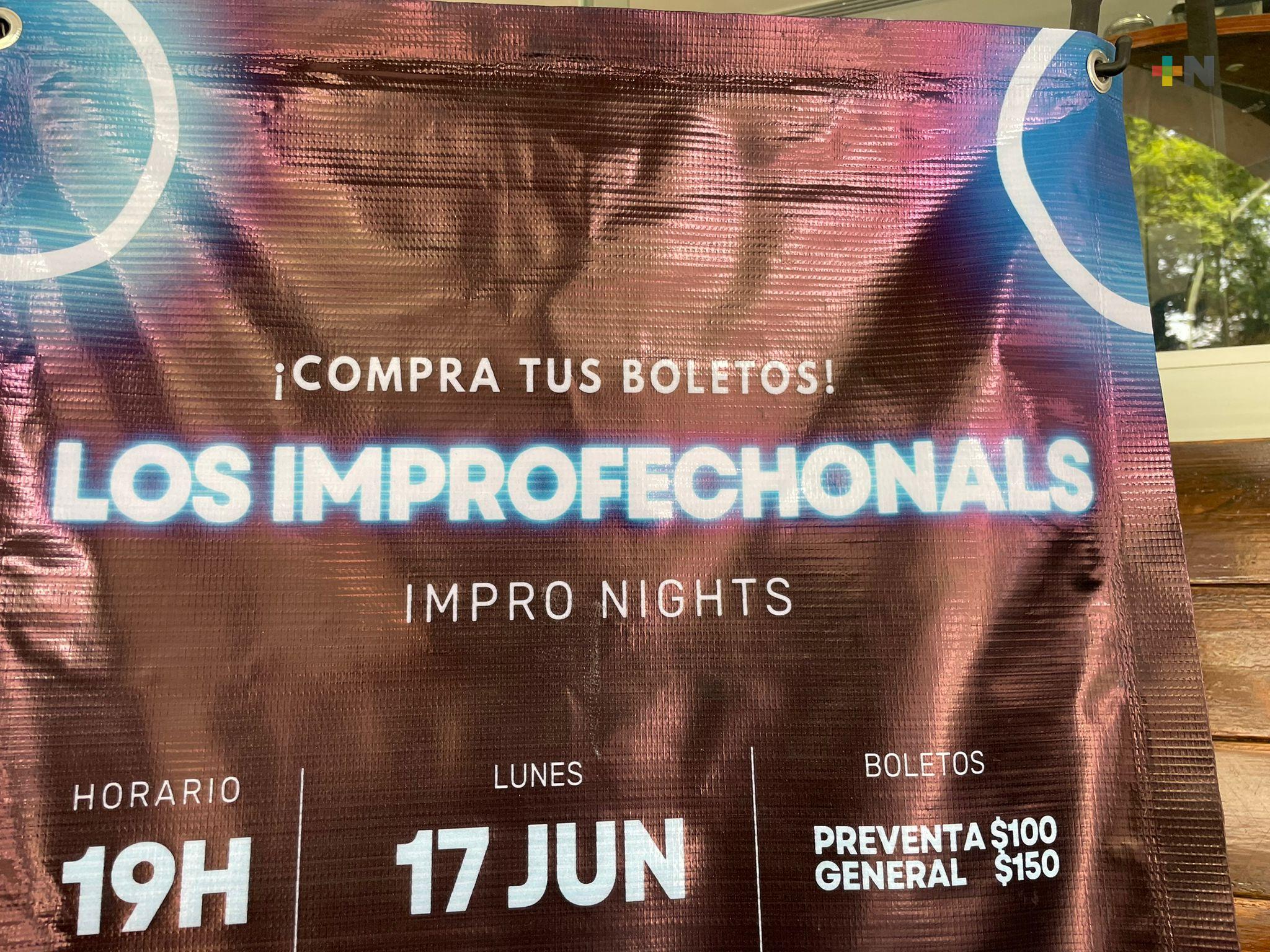Los Improfechonals se presentarán en el Teatro J.J. Herrera