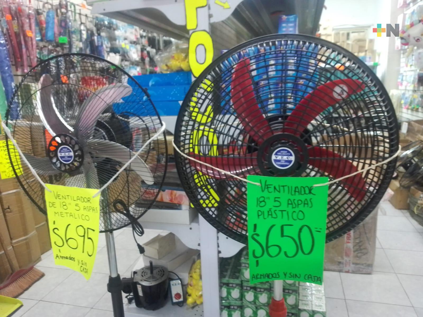 Incrementa demanda de ventiladores en Veracruz puerto