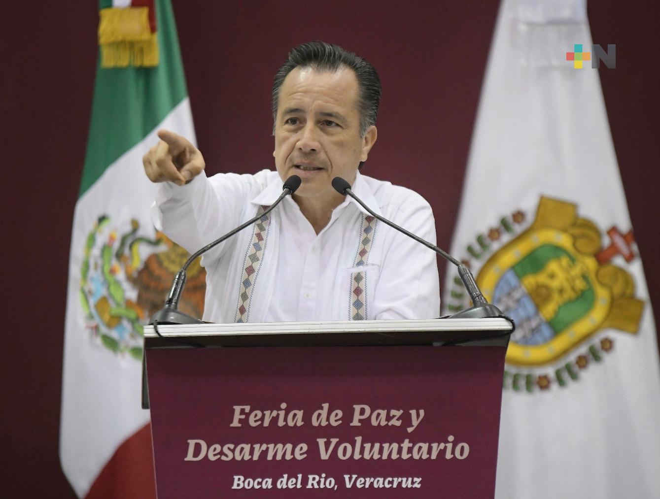 La paz es responsabilidad de todos; invita gobernador a jóvenes a construirla juntos