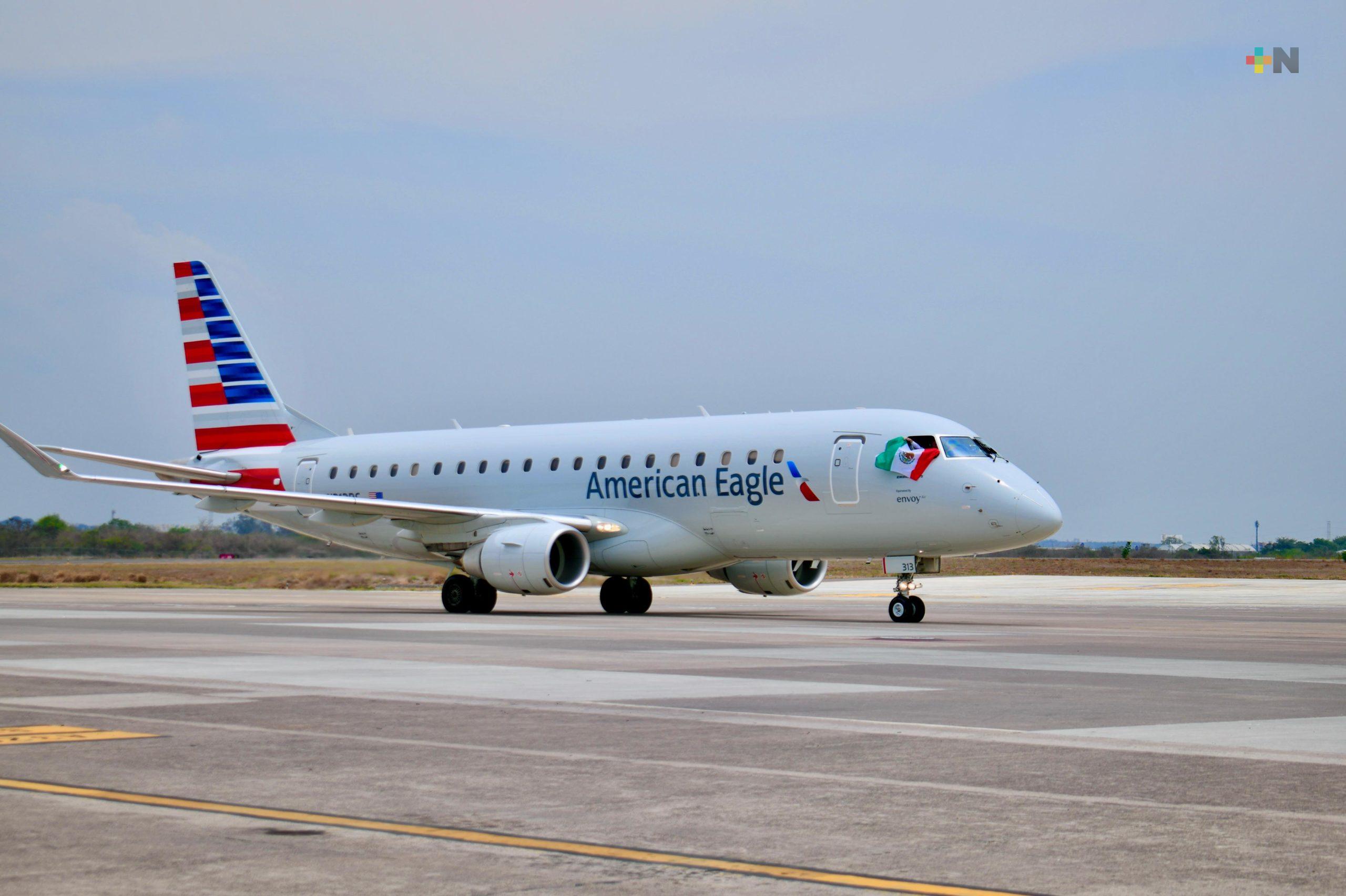 Veracruz y Dallas ahora más cerca con nuevo vuelo de American Airlines