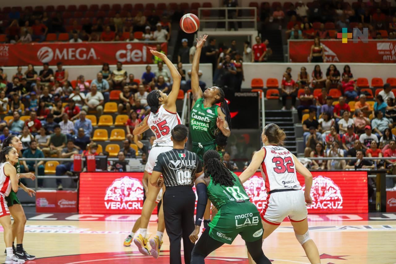 Santas del Potosí superan a las Rojas de Veracruz, en el puerto
