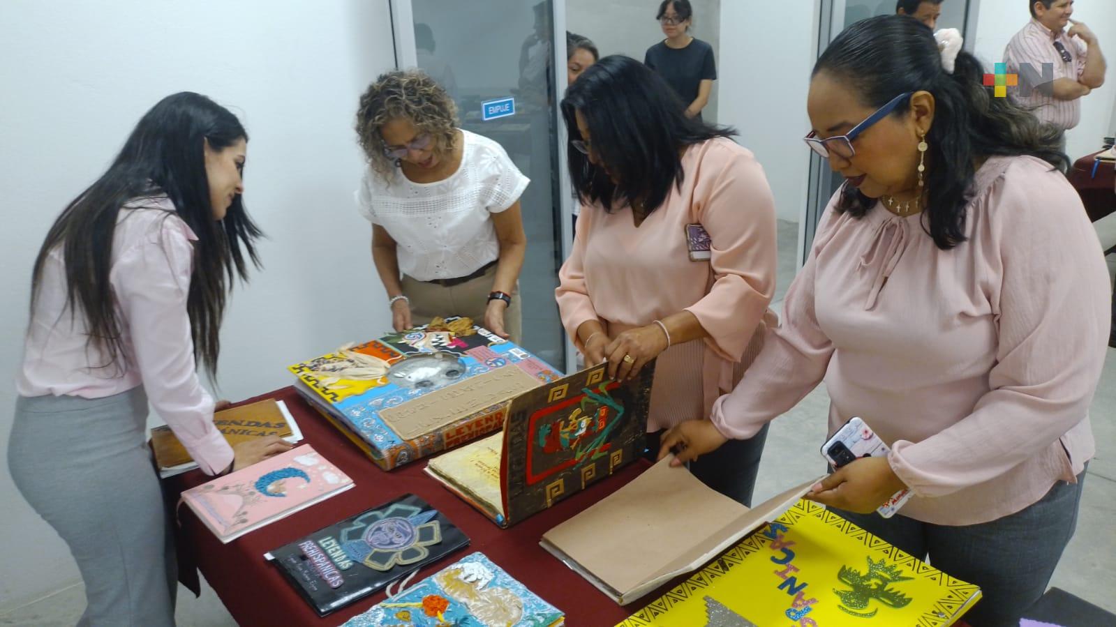 Del 17 al 21 de junio se exponen 111 libros artesanales en Torre Orgullo Veracruzano