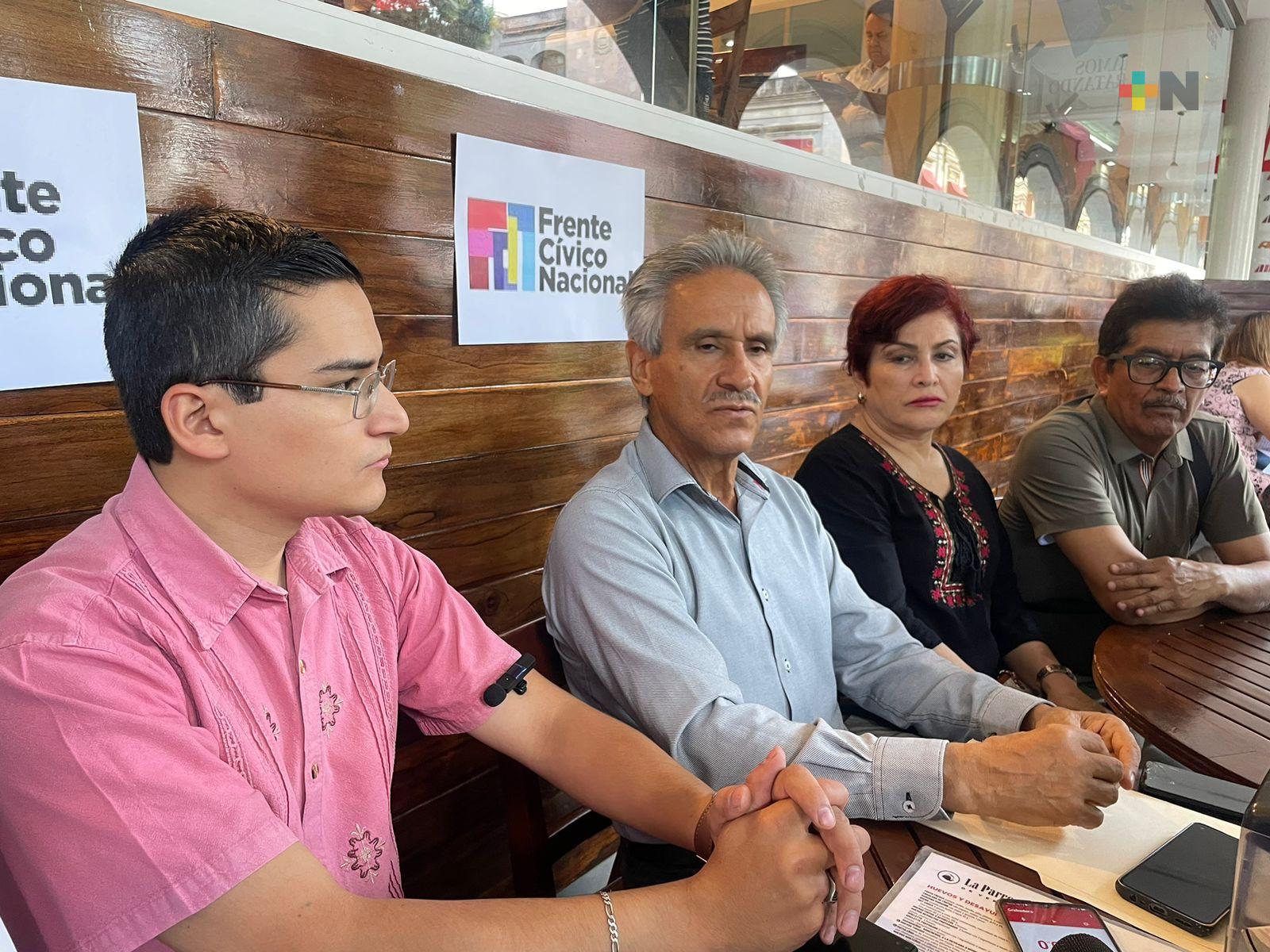 Frente Cívico Nacional analizará nueva situación política y social en México