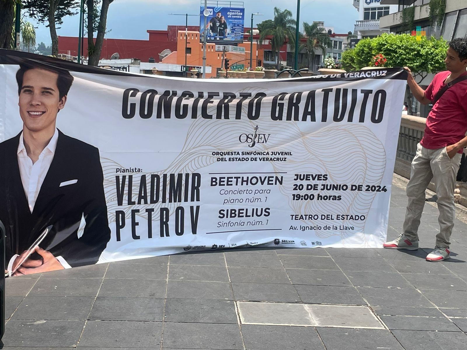 Invitan al sexto concierto de temporada de la OSJEV en el Teatro del Estado