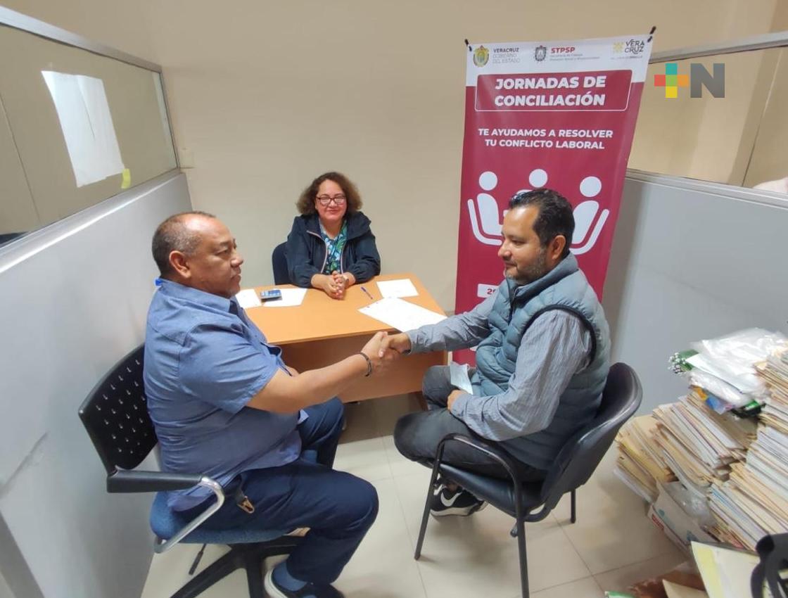 Veracruz reduce en un 44% el rezago en expedientes de conciliación laboral