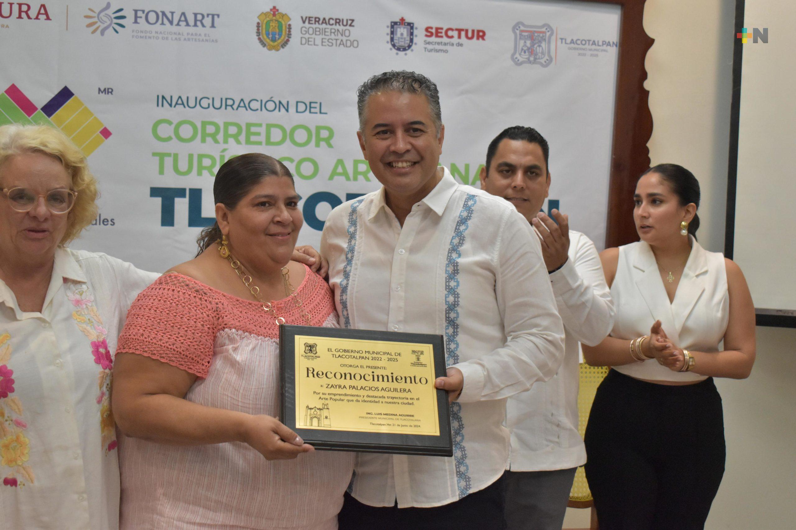 Sectur inaugura el segundo Corredor Turístico Artesanal en Tlacotalpan