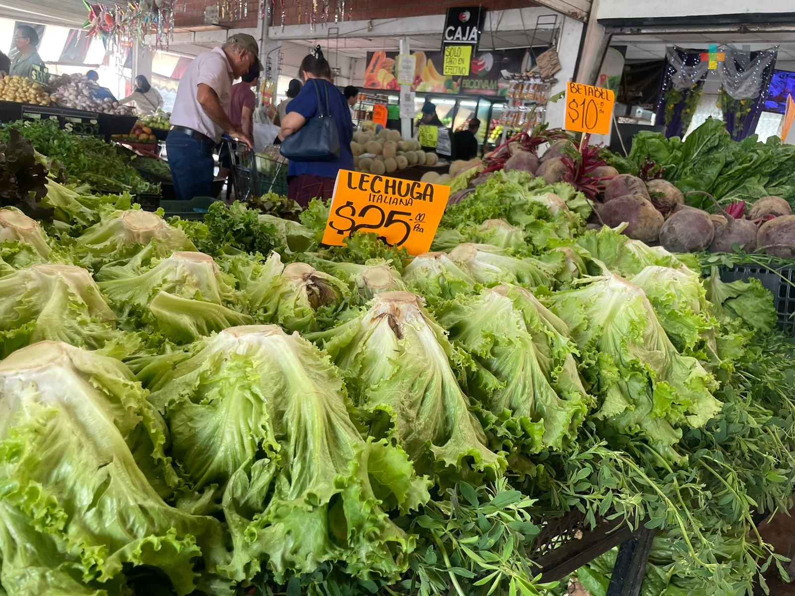 Aumenta el precio de cebolla y algunas verduras en Xalapa