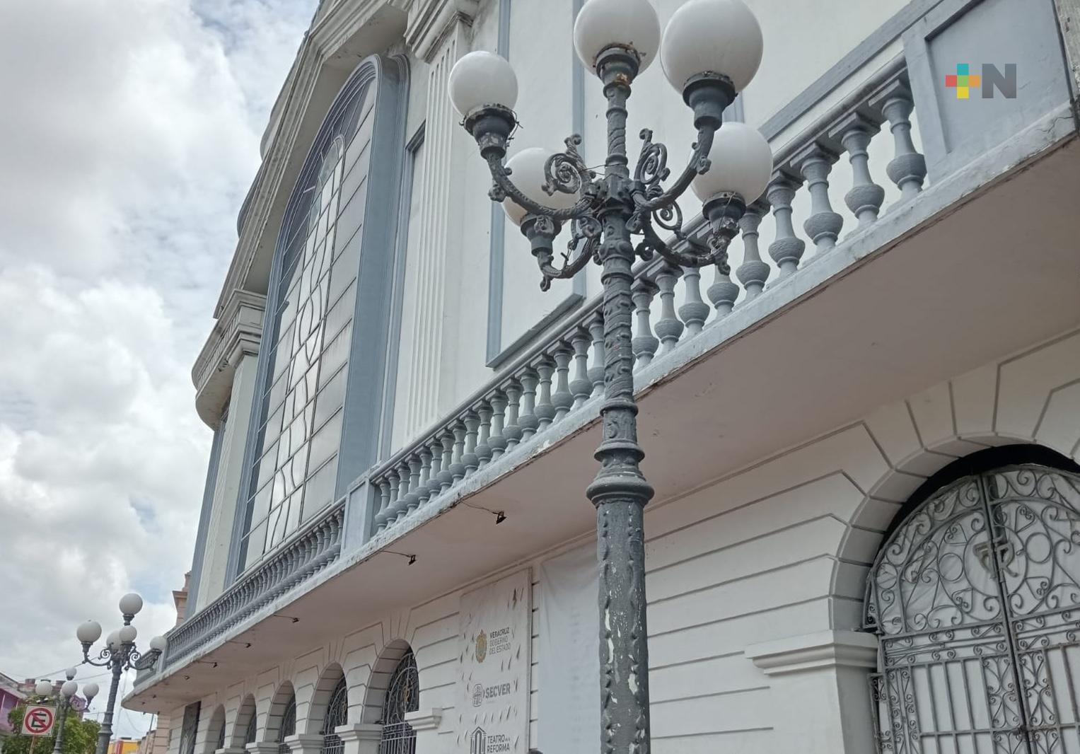 Teatro de la Reforma tiene todos los protocolos de seguridad, vigentes