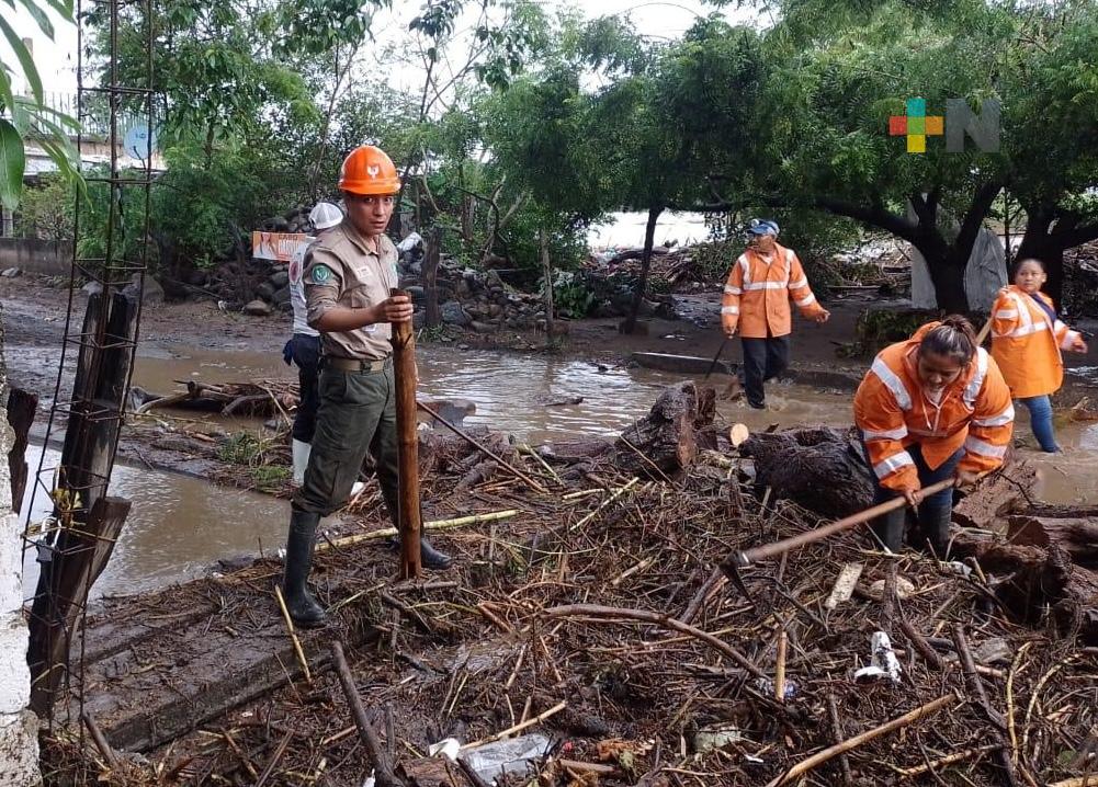 PC Estatal coordina atención a las afectaciones por temporal lluvioso