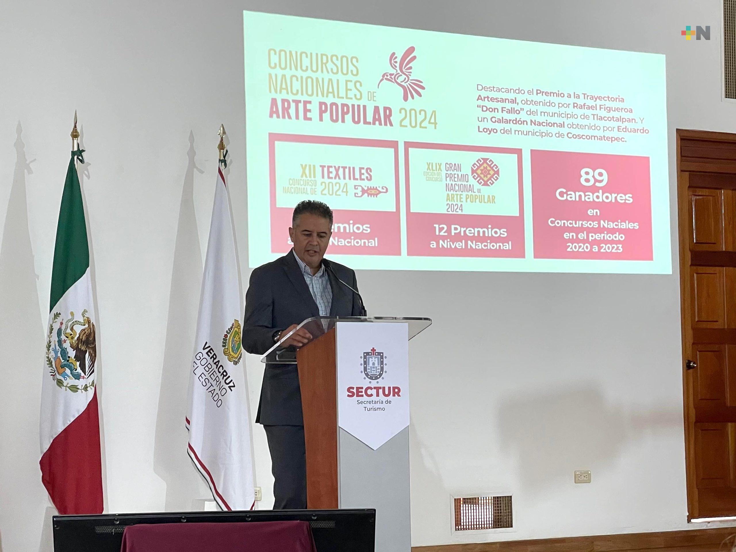 Sectur logra 12 galardones en el Premio Nacional de Arte Popular