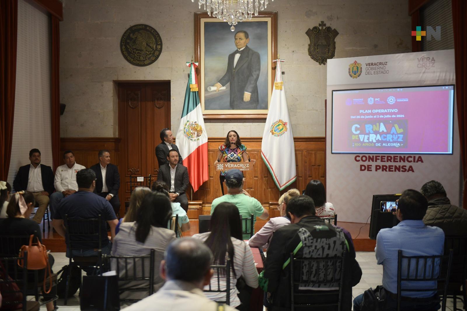 Por centenario del Carnaval de Veracruz, asueto en 8 municipios