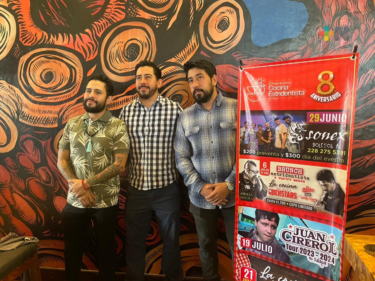 Dr. Shenka, vocalista de Panteón Rococó, llegará a Xalapa a cocinar