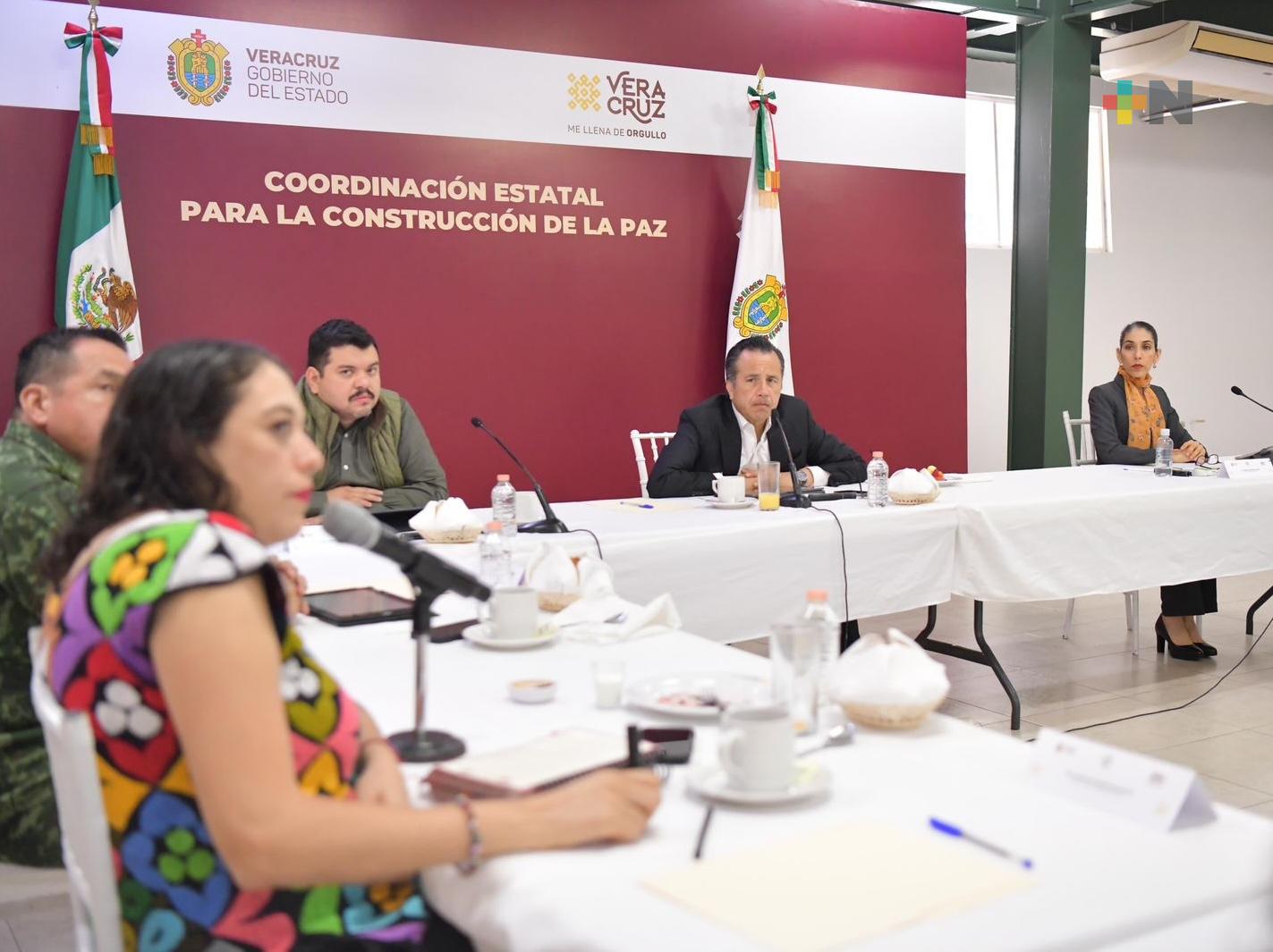 En Emiliano Zapata sesiona la Mesa para Construcción de la Paz