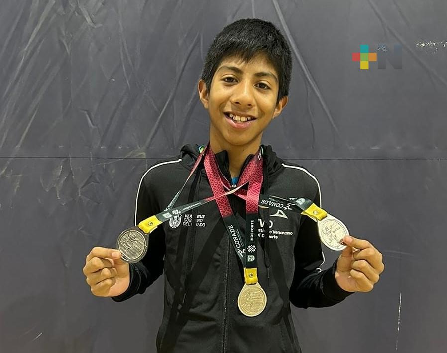 Esgrimista veracruzano busca apoyo para ir al Panamericano en Costa Rica