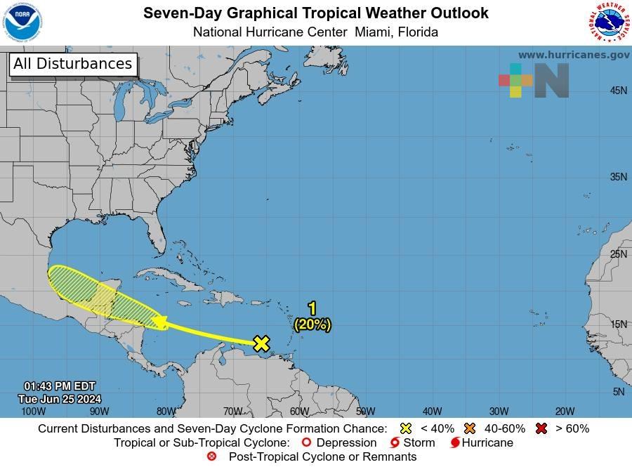 Temporal lluvioso continuará en la entidad veracruzana: SPC