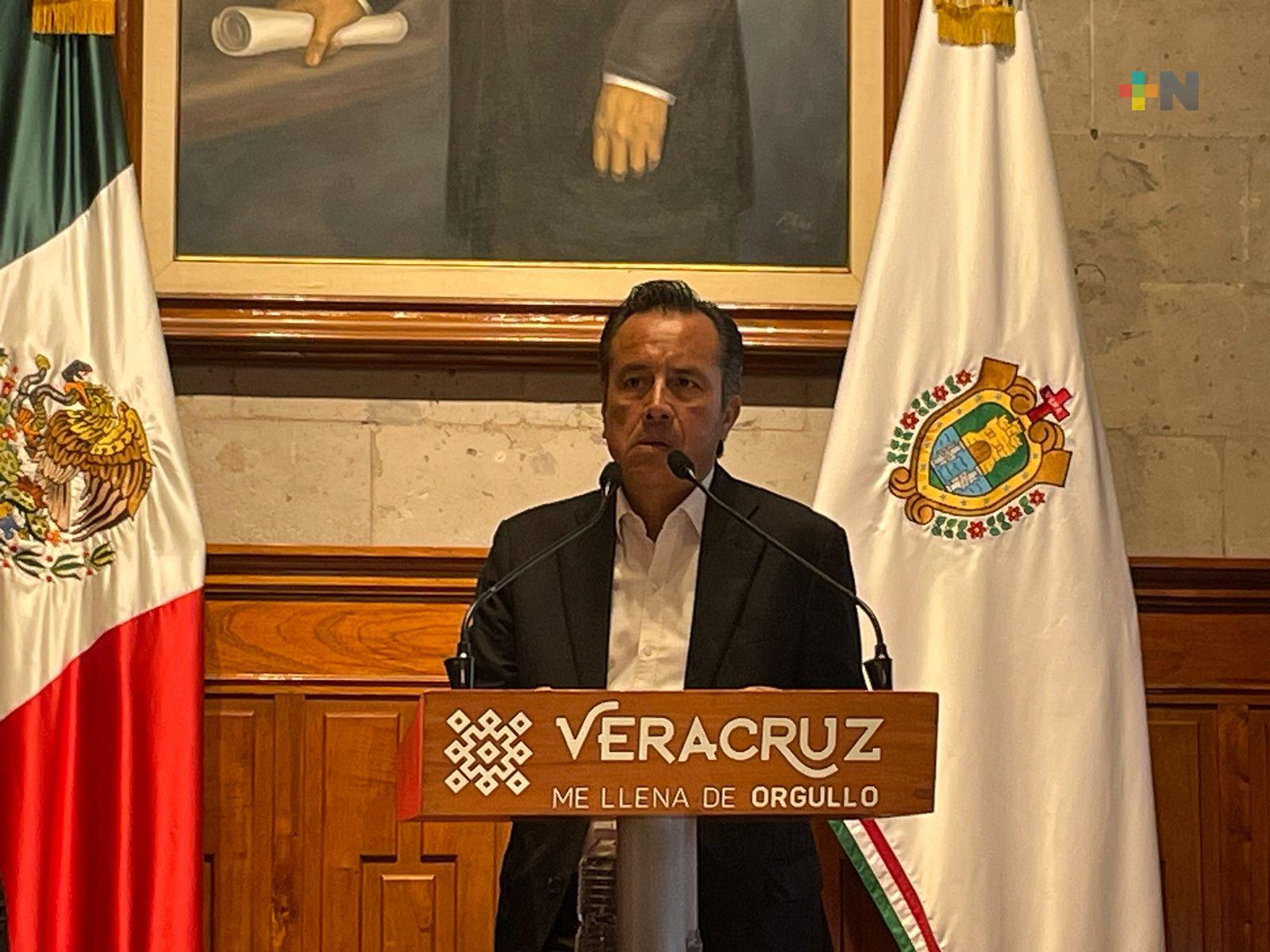 FGR está a cargo del cateo a residencia con armas en Boca del Río: Gobernador