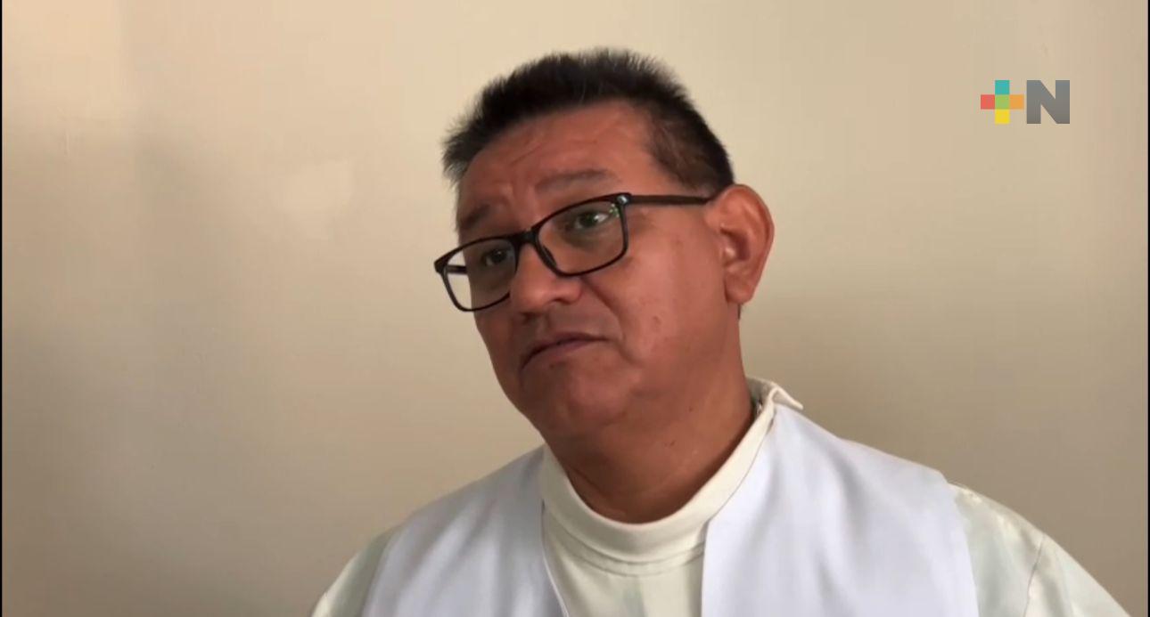 Iglesia católica pide por la paz y tranquilidad de Coatza