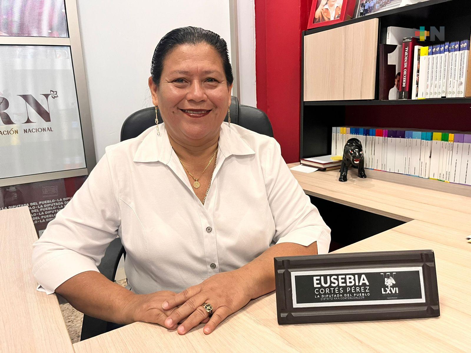 Eusebia «Cheva» Cortez, diputada de la cultura del esfuerzo
