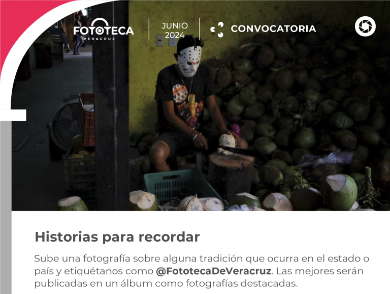 Comparte tus “Historias para recordar” en las redes sociales de la Fototeca de Veracruz